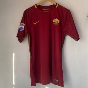Nike L AS Roma 2016-17 Totti with Patch Jersey